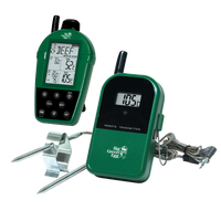 Dual-Probe Remote Thermometer Groen